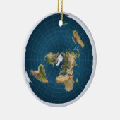 Es ist flach. Nein, wirklich. Keramik Ornament (Rechts)