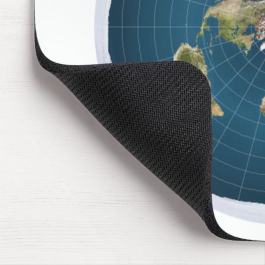 Es ist flach.  Nein, wirklich Mousepad (Ecke)