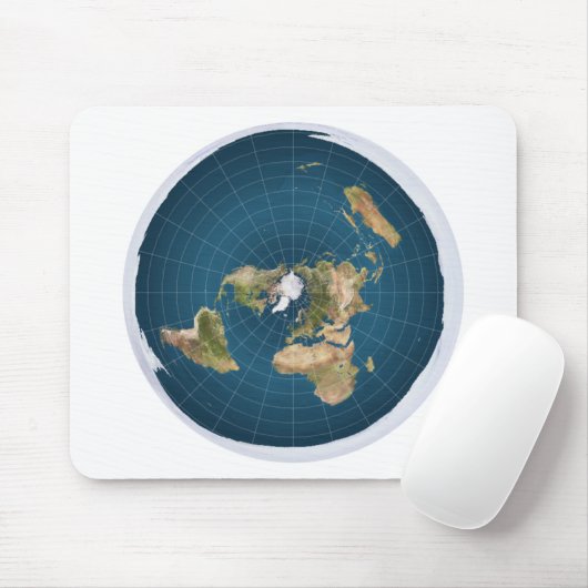 Es ist flach.  Nein, wirklich Mousepad (Mit Mouse)