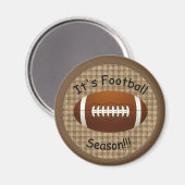 Es ist Football Season Magnet (Vorderseite/Rückseite)