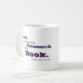 Es ist Forschung! Tasse (Vorderseite Links)