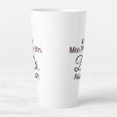 Es ist Frau Dr., eigentlich Phd Abschluss Coffe Milchtasse (Vorderseite)