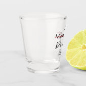 Es ist Frau Dr., eigentlich Phd Abschluss Schnapsglas (Links)