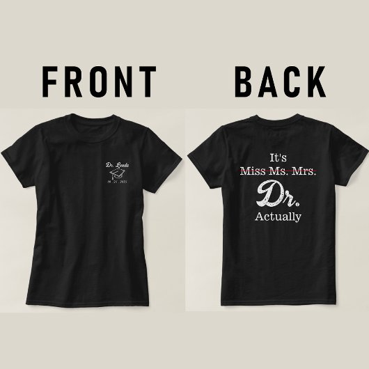 Es ist Frau Dr. Funny Spaß meme T-Shirt