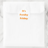 Es ist Freaky Friday Runder Aufkleber (Tasche)