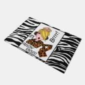 "Es ist Freezin' Eiskeln!" DIVA Fußmatte (Schrägansicht)