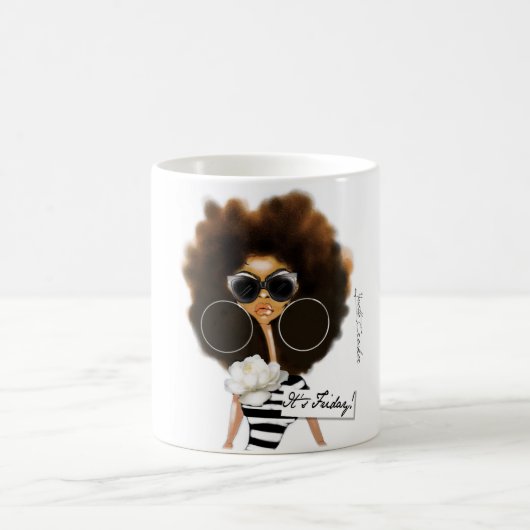 Es ist Freitag Cup Kaffeetasse (Mittel)