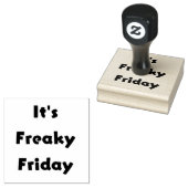 Es ist Freitag. Gummistempel (Stempel)