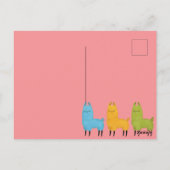 Es ist Freitag Llama Postkarte (Rückseite)