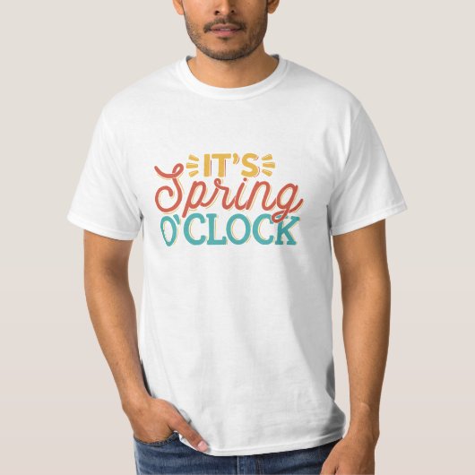 ES IST FRÜHJAHRESZEITQUOTE FÜR FUNKELND FRÜHZEIT T-Shirt (Vorderseite)