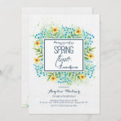 Es ist Frühlingseinladung Einladung (Vorne/Hinten)