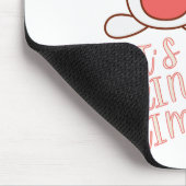 Es ist Frühlingszeit Mousepad (Ecke)