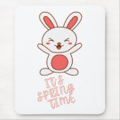 Es ist Frühlingszeit Mousepad (Vorne)
