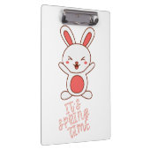 Es ist Frühlingszeit-Notebook Klemmbrett (Rechts)