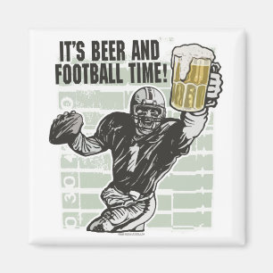 Es ist Fußball-Zeit-T - Shirts und Geschenke Magnet