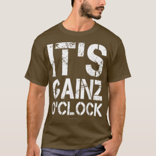 Es ist Gainz O'clock Seine Gewinne Oclock Funny Wo T-Shirt