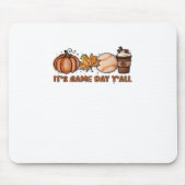 Es ist Game Day Y’all, Fall Baseball Mousepad (Vorne)