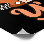 Es ist Game Day Y'all Football Player Coach Poster (Ecke)