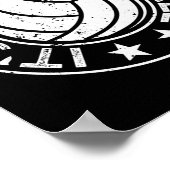 Es ist Game Day Y'all Funny Volleyball Player Vbal Poster (Ecke)