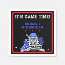 ES IST GAME TIME HOCKEY GEBURTSTAG