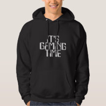 Es ist Gaming Time Gamer Black Hoodie