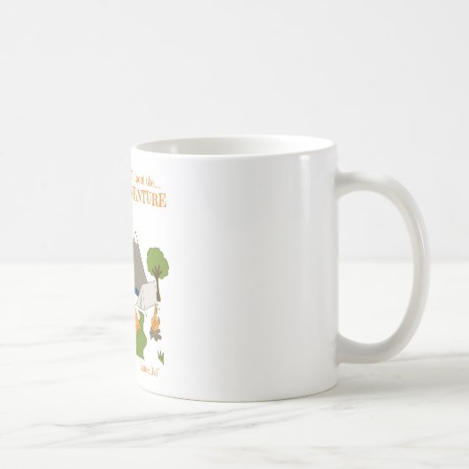 Es ist ganz über das Abenteuer Kaffeetasse (Rechts)