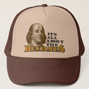 Es ist ganz über das Benjamins Truckerkappe