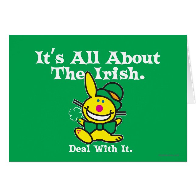 Es ist ganz über das irische (Grün) (Vorderseite (Horizontal))