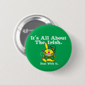 Es ist ganz über das irische (Grün) Button (Vorne & Hinten)