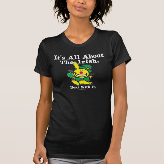 Es ist ganz über das irische (Grün) T-Shirt (Vorderseite)