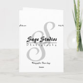 "Es ist ganz über das Kleid… " Karte (Rückseite)