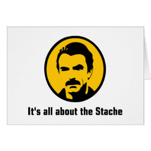 Es ist ganz über das Stache