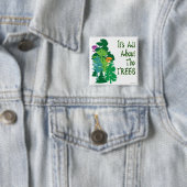 Es ist ganz über den Baum-grünen Slogan Button (Beispiel)