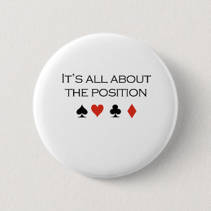 Es ist ganz über den Position T - Shirt Button
