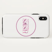 Es ist ganz über den Schärpe iPhone X starken Fall Case-Mate iPhone Hülle (Rückseite (Horizontal))