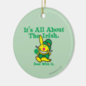 Es ist ganz über die Iren Keramikornament (Links)