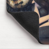 "Es ist ganz über die Katzen" Mousepad (Ecke)