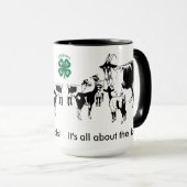 Es ist ganz über die Kinder! Ziege mit der Tasse (VorderseiteRechts)