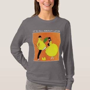 Es ist ganz über Liebe. Geschenk-T - Shirts des