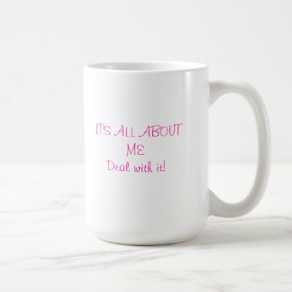 Es ist ganz über mich Tasse