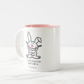 Es ist ganz über mich zweifarbige tasse (Vorderseite Links)