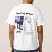 Es ist Geburtstag Jims Mahoneys! T-Shirt (Rückseite)