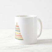 Es ist Geburtstagskuchen Kaffeetasse (VorderseiteRechts)