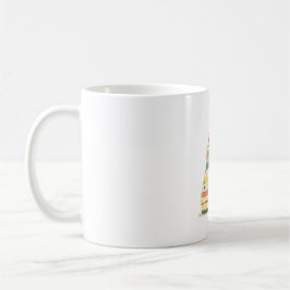 Es ist Geburtstagskuchen Kaffeetasse