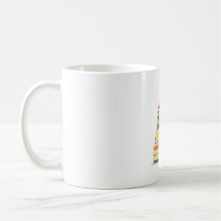 Es ist Geburtstagskuchen Kaffeetasse