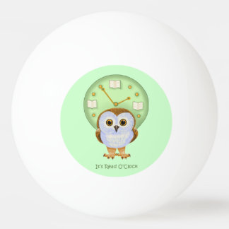 Es ist gelesenes Uhr Tischtennisball