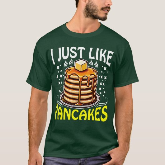 Es ist genau wie Pfannkuchen T-Shirt (Vorderseite)