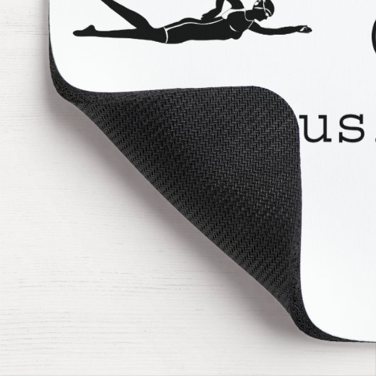 Es ist Geschäfts-Zeit Mousepad (Ecke)