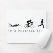 Es ist Geschäfts-Zeit Mousepad (Mit Mouse)