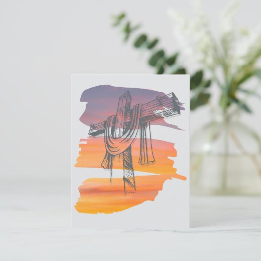 "Es ist getan" - Feiertagskarte (Stehend Vorderseite)